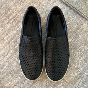Ecco Leather Comfort Slip On Sneakers